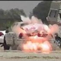 Bomb Detonation in Car